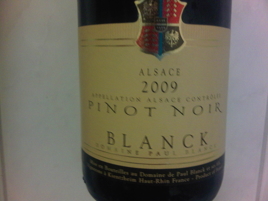 VinoTip - Paul Blanck Pinot Noir (2009), Frankrijk
